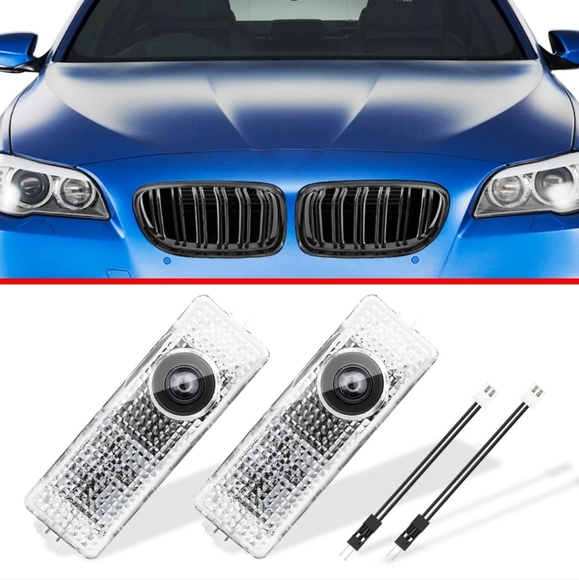2 BMW welcome car door projector puddle lights - Picture 2 of 7